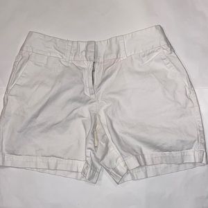 Ann Taylor Loft Shorts White 5 Pockets EUC Size 2
